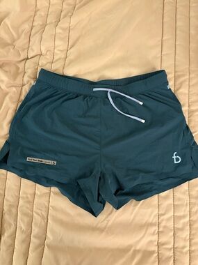 FlipBelt Men’s Teal Lined Running Shorts